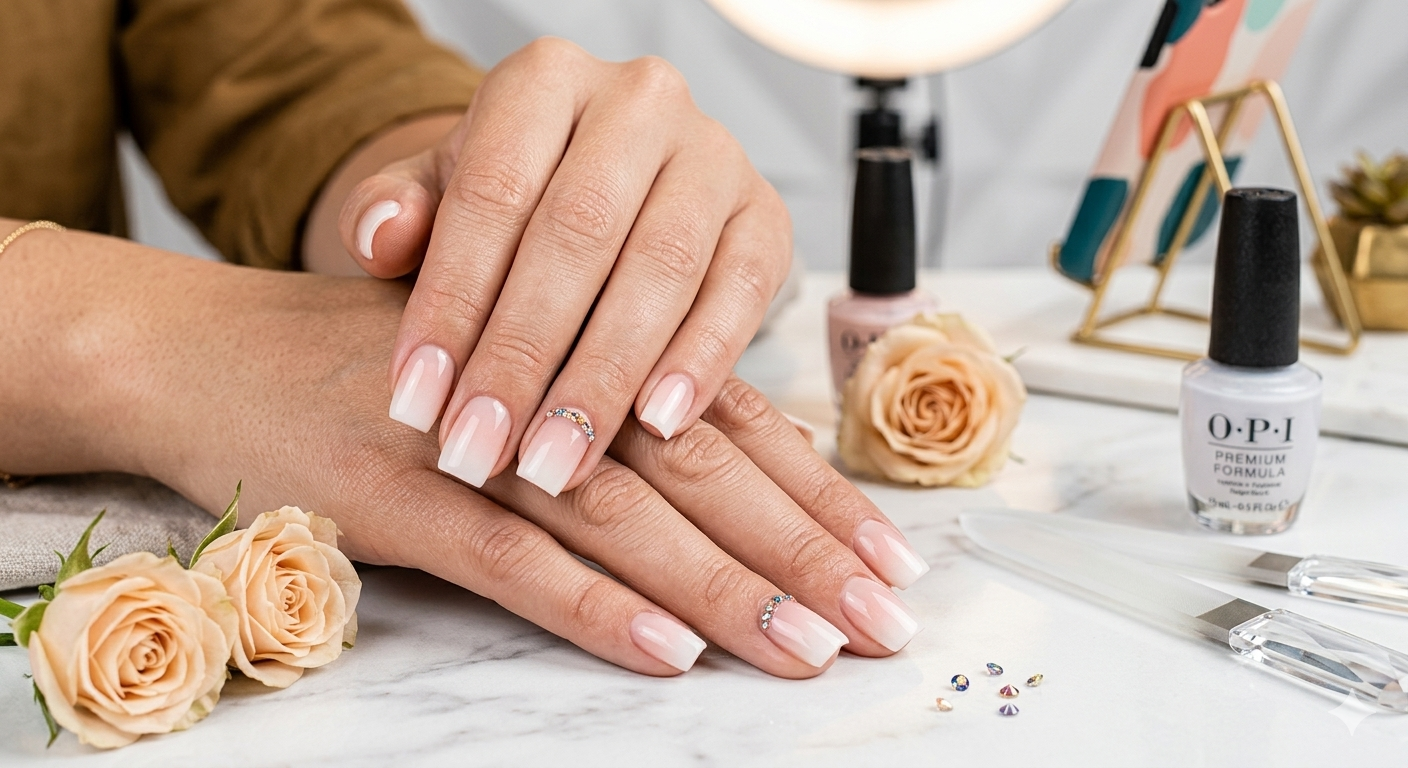 French Manicure & Babyboomer beim Friseur Krems – NailsPlus Belissima