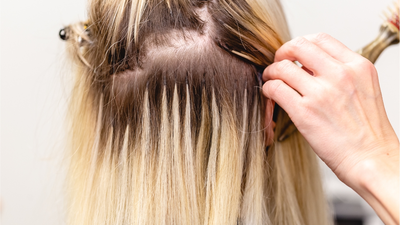 Echthaar-Haarverlängerung Great Lengths beim Friseur Krems – Belissima