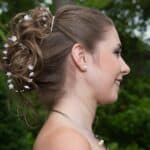 Festliche Hochsteckfrisur